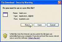The 153k remote control helpdesk software runs from a Website, Email, hard drive, network share, Floppy Disk, CDROM, USB drive or removable media.