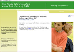 RI Inhalant Abuse Training