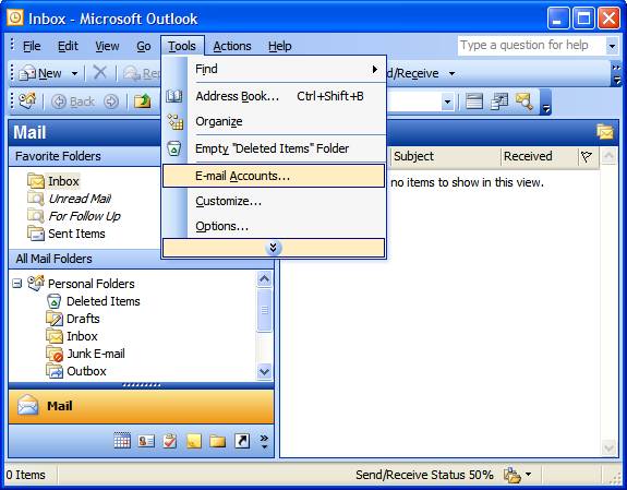 Outlook Express Tutorial 1