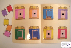 Color match Torah in Ark