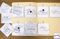 Sequence Making Challah
